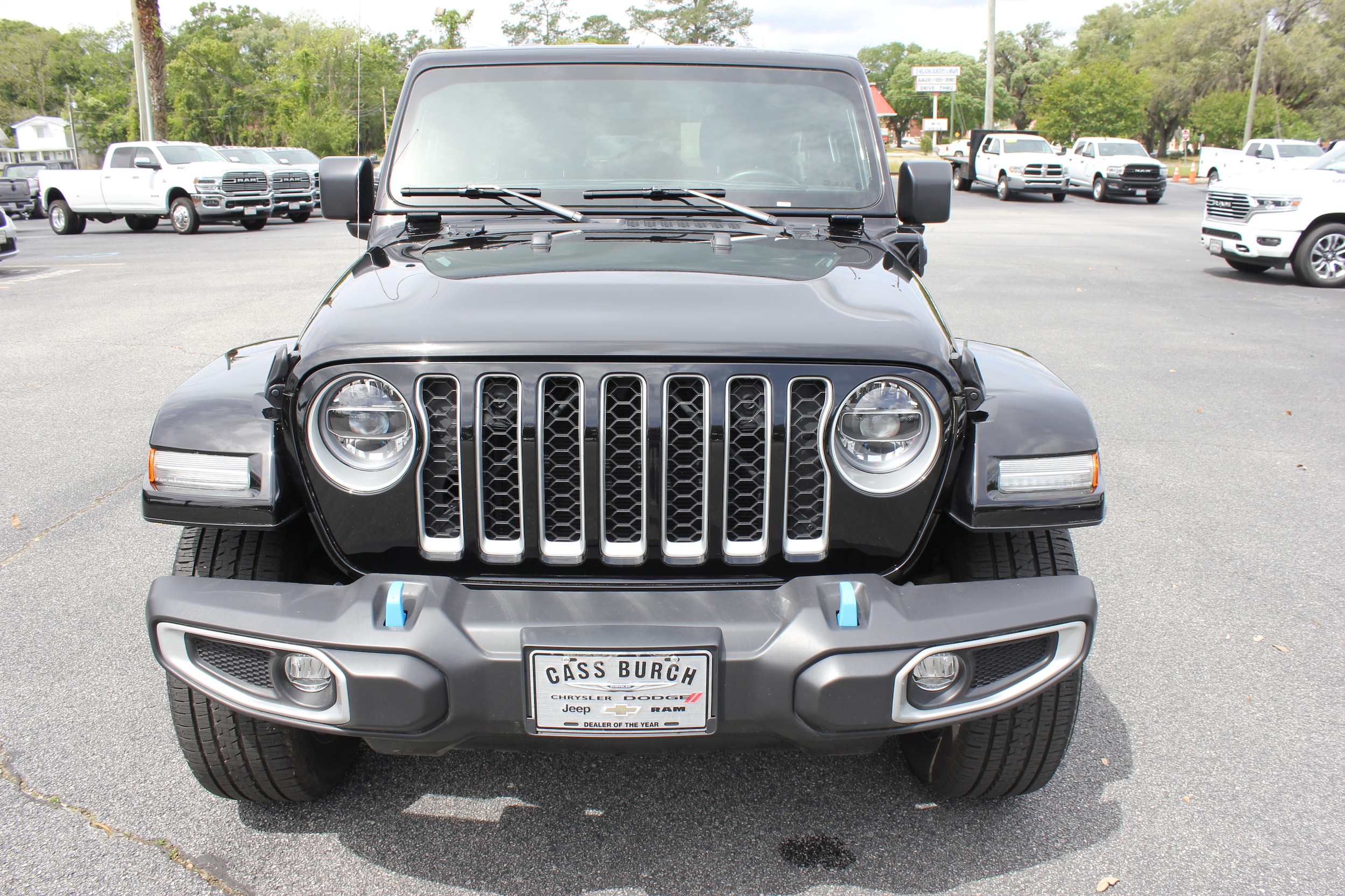 Used 2022 Jeep Wrangler Unlimited Sahara 4XE with VIN 1C4JJXP60NW102892 for sale in Quitman, GA