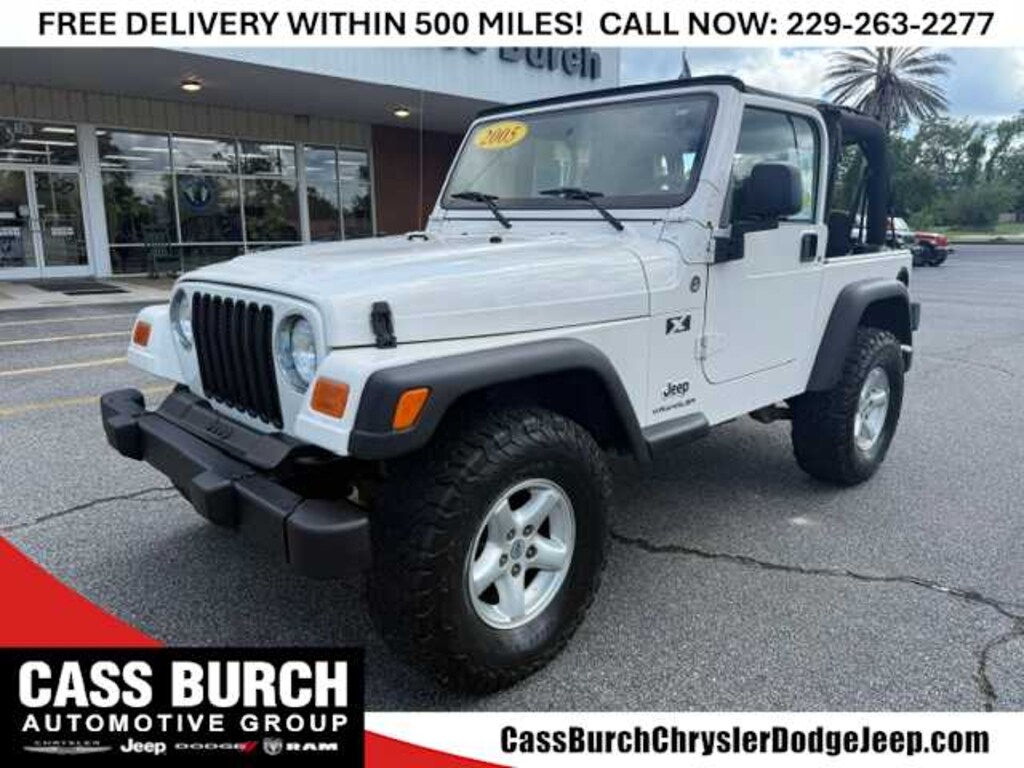 Used 2005 Jeep Wrangler X