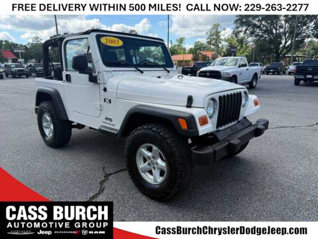 Used 2005 Jeep Wrangler X