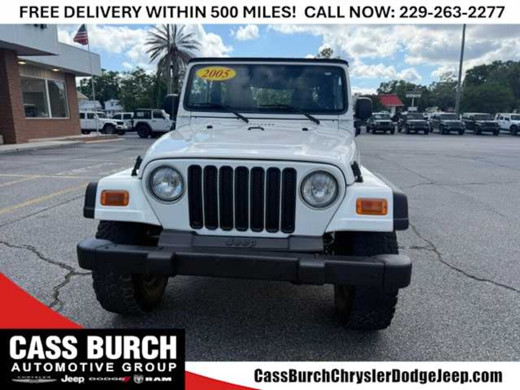 Used 2005 Jeep Wrangler X