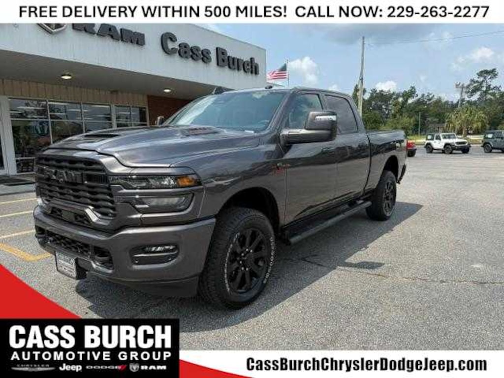 New 2026 Ram 2500 BLACK EXPRESS CREW CAB 4X4 6'4 BOX Pickup