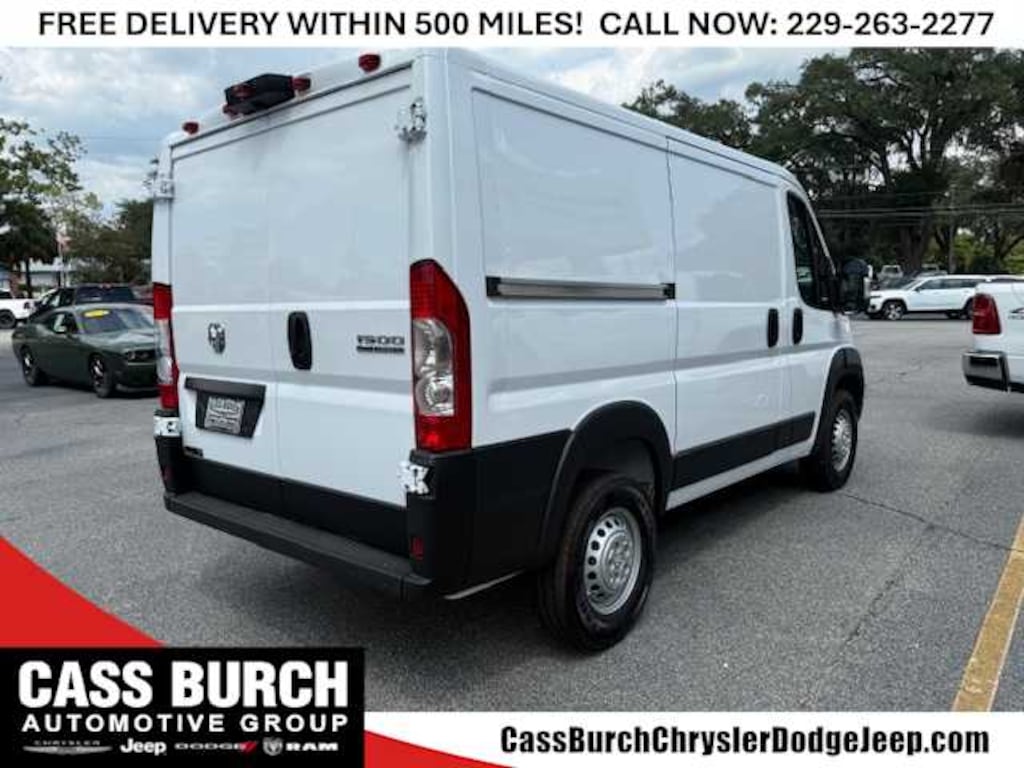New 2025 Ram ProMaster PROMASTER 1500 TRADESMAN CARGO VAN LOW ROOF 118' W Cargo Van