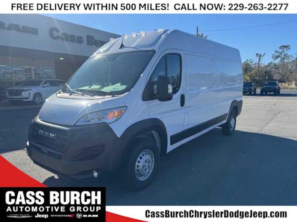New 2025 Ram ProMaster PROMASTER 2500 TRADESMAN CARGO VAN HIGH ROOF 159' Cargo Van