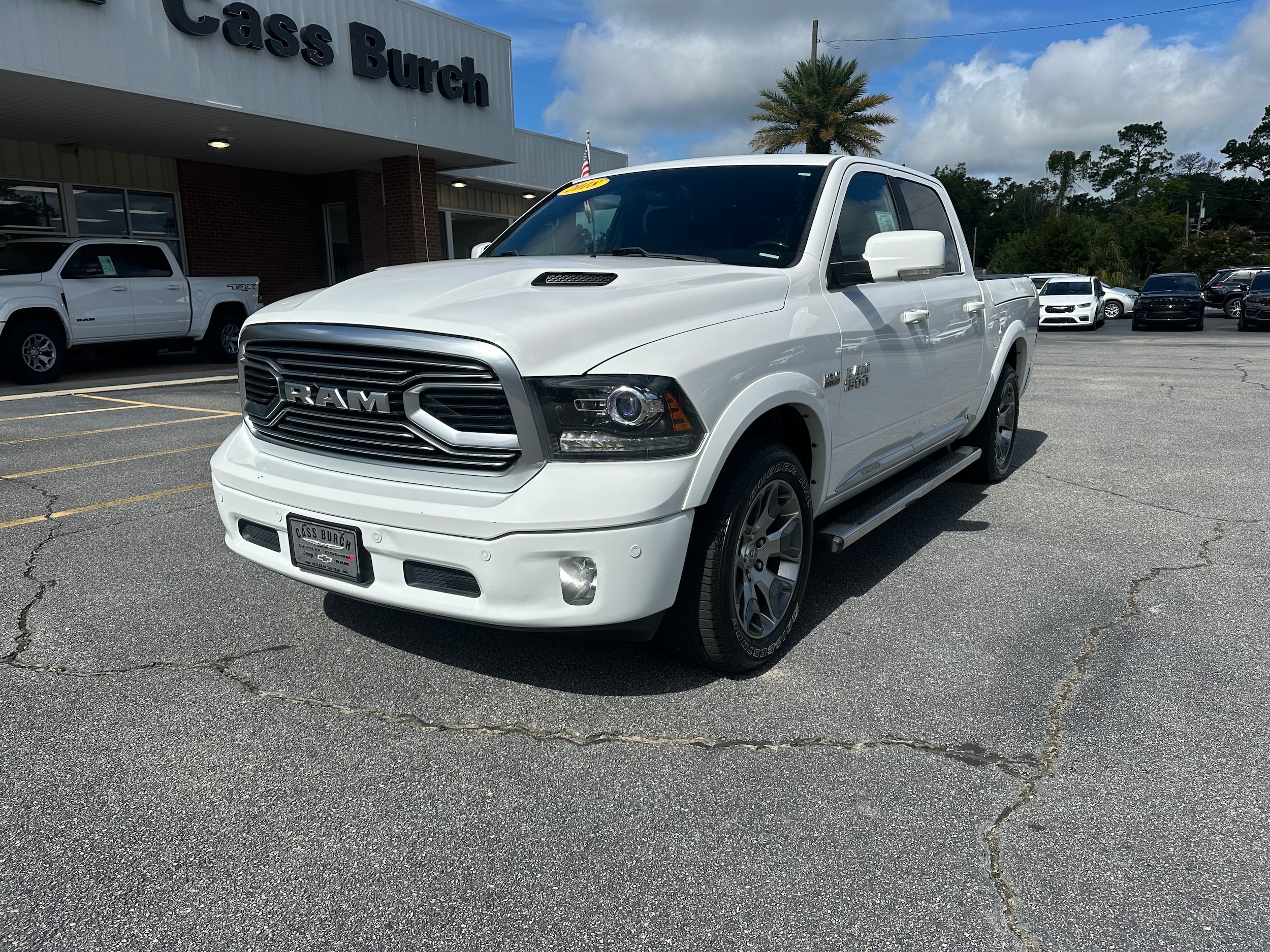 Used 2018 RAM Ram 1500 Pickup Laramie Limited with VIN 1C6RR7PT9JS200815 for sale in Quitman, GA