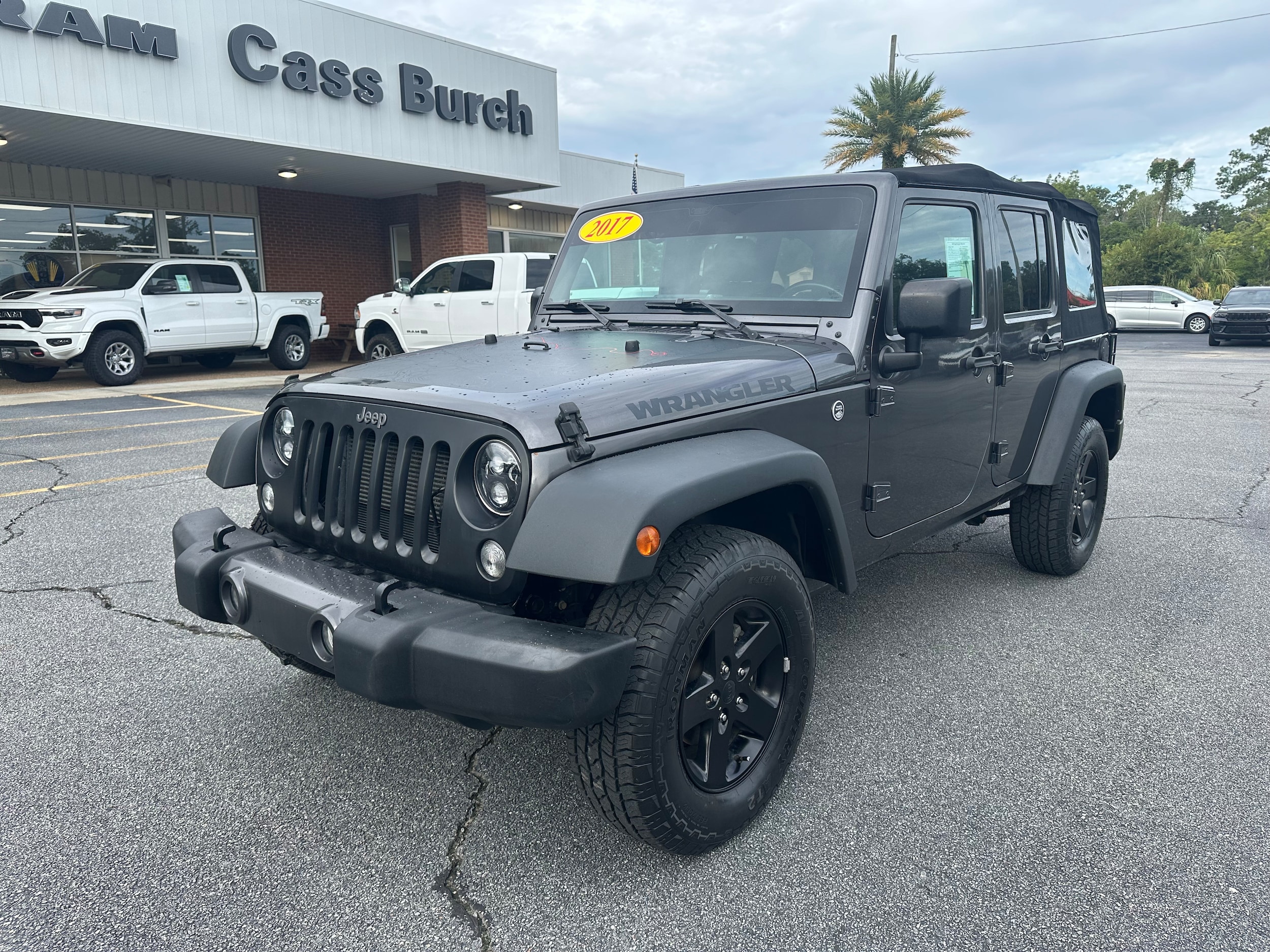 Used 2017 Jeep Wrangler Unlimited Big Bear with VIN 1C4BJWDG6HL653121 for sale in Quitman, GA