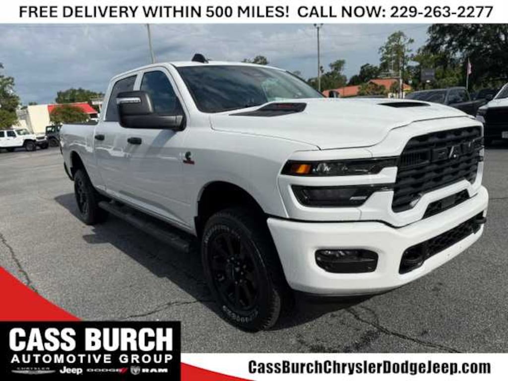 New 2026 Ram 2500 Black Express 4x4 Crew Cab 64 Box Pickup