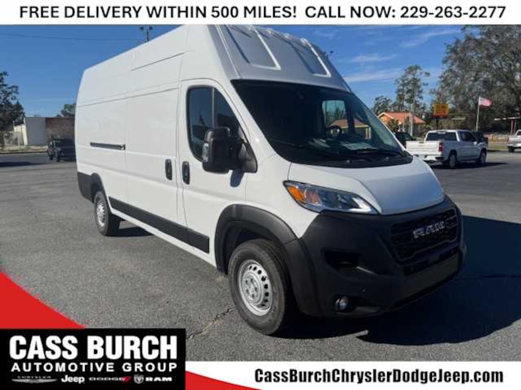 New 2025 Ram ProMaster PROMASTER 3500 TRADESMAN CARGO VAN SUPER HIGH ROOF Cargo Van