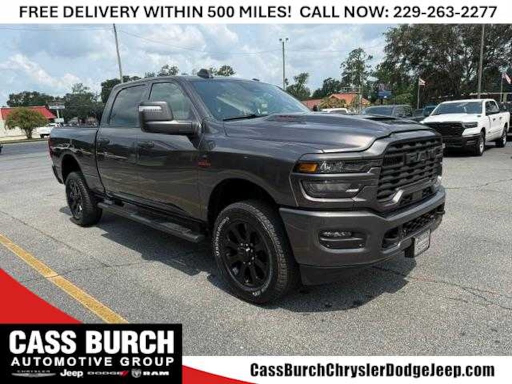 New 2026 Ram 2500 BLACK EXPRESS CREW CAB 4X4 6'4 BOX Pickup