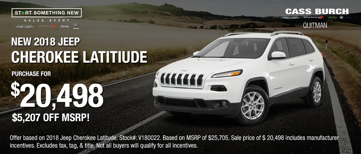 Cass Burch Chrysler Dodge Jeep Ram In Quitman Serving