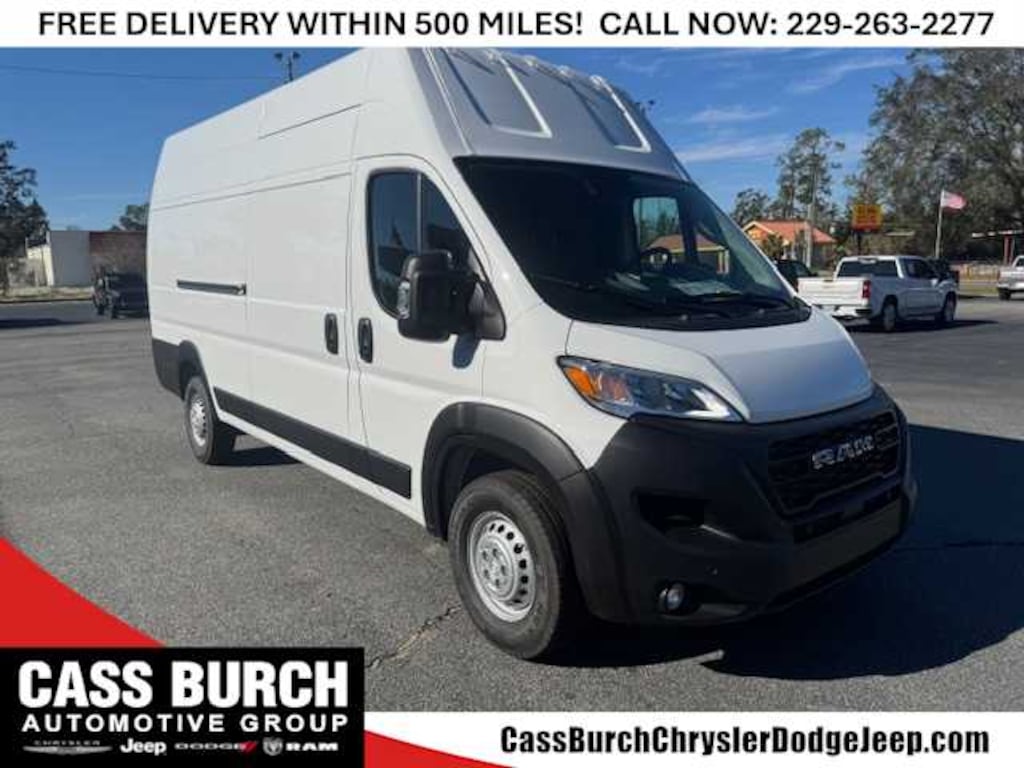 New 2025 Ram ProMaster PROMASTER 3500 TRADESMAN CARGO VAN SUPER HIGH ROOF Cargo Van