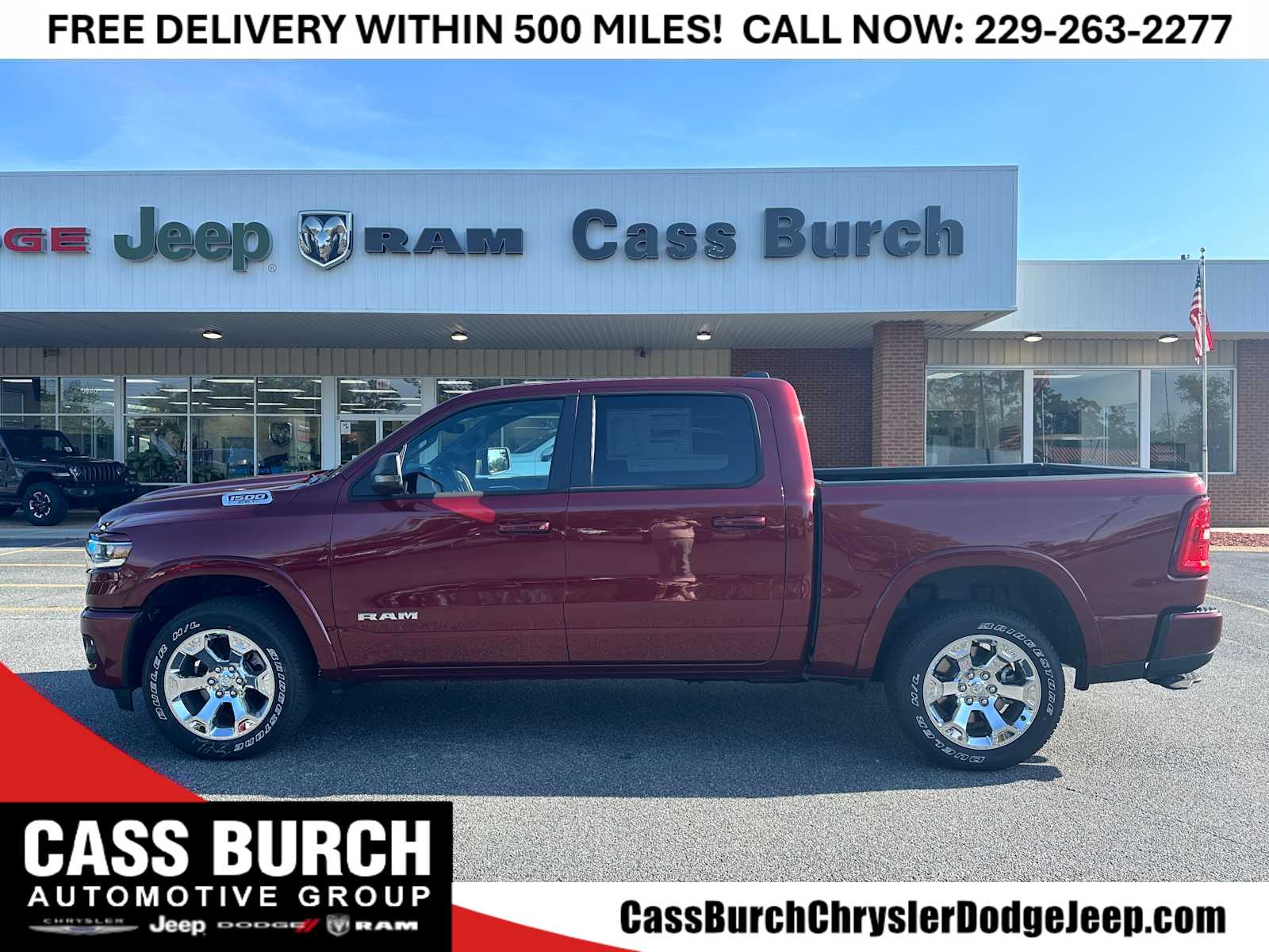 2025 Ram 1500 Big Horn 4x4 Crew Cab 57 Box