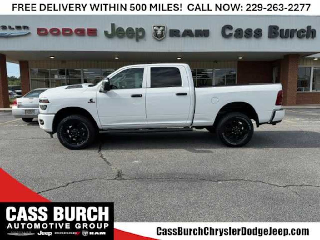 New 2026 Ram 2500 Black Express 4x4 Crew Cab 64 Box Pickup