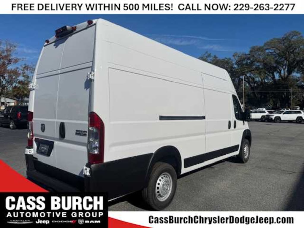 New 2025 Ram ProMaster PROMASTER 3500 TRADESMAN CARGO VAN SUPER HIGH ROOF Cargo Van