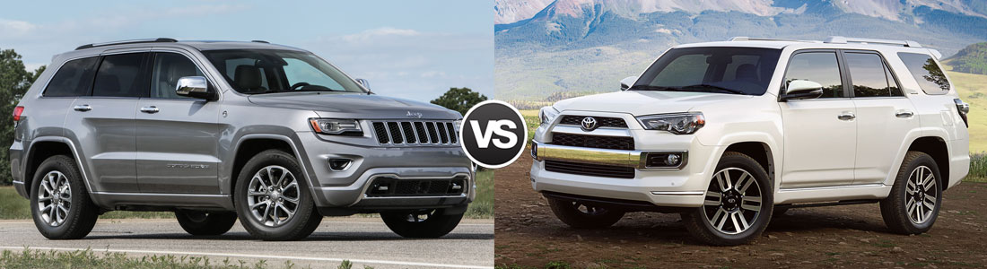 2016 Jeep Grand Cherokee vs Toyota 4Runner | Cass Burch ...