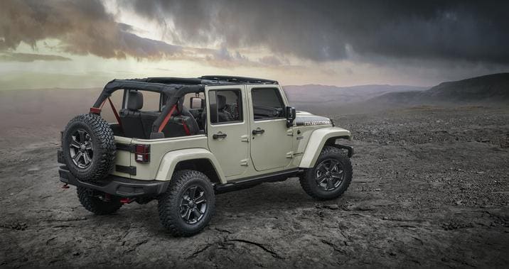 2017 Jeep Wrangler Rubicon Rear Exterior 2017 Jeep Wrangler Rubicon Rear Exterior