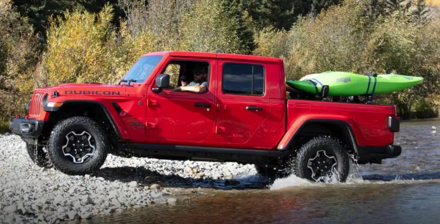 2020 Jeep Gladiator Red Fording Exterior 2020 Jeep Gladiator Red Fording Exterior