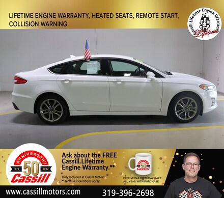 Featured Pre-Owned 2020 Ford Fusion SEL Sedan for sale near you in Cedar Rapids, IA