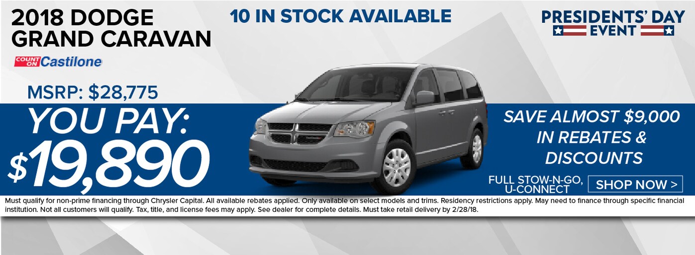 New & Used Jeep, RAM, Dodge & Chrysler Dealer Batavia Castilone