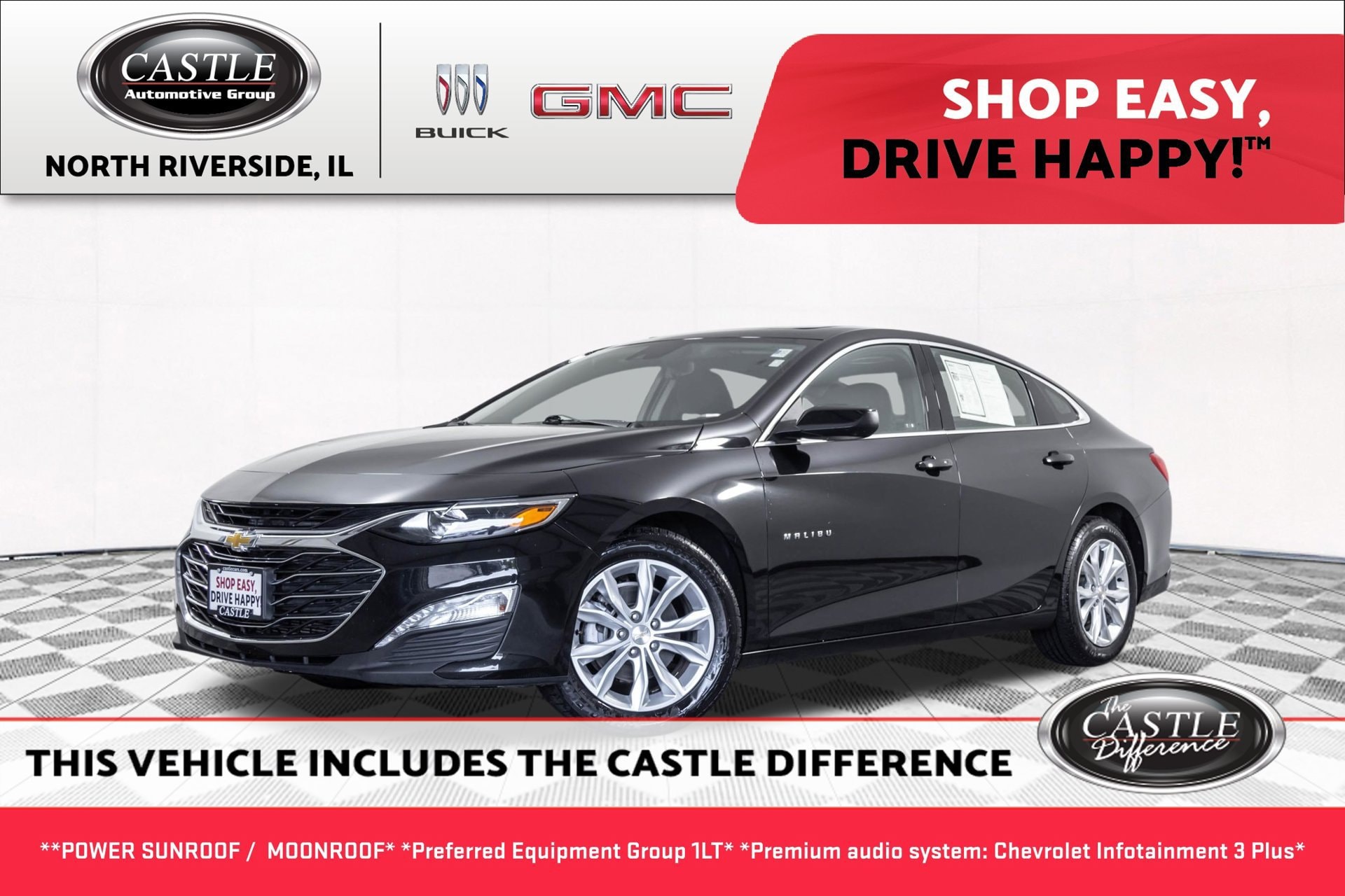 Used 2024 Chevrolet Malibu 1LT with VIN 1G1ZD5ST7RF153364 for sale in North Riverside, IL