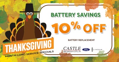 10% Battery Replacement 10% Battery Replacement