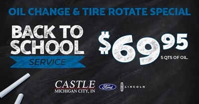 Back to School Oil Change and Rotation Special Back to School Oil Change and Rotation Special