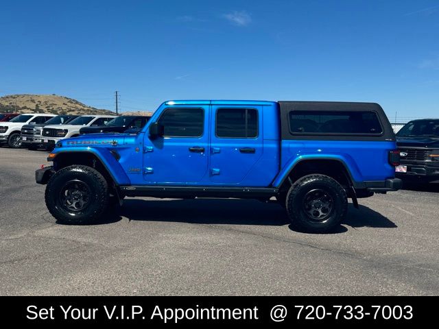 Used 2020 Jeep Gladiator Rubicon with VIN 1C6JJTBG7LL189415 for sale in Castle Rock, CO