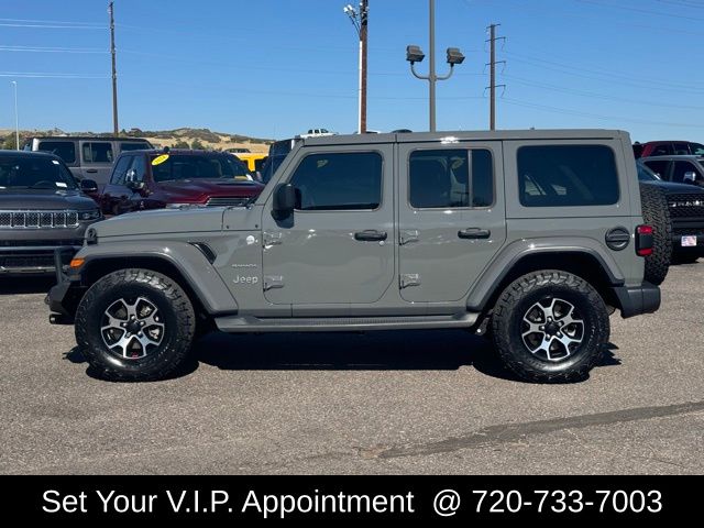 Used 2018 Jeep All-New Wrangler Unlimited Sahara with VIN 1C4HJXEG2JW291484 for sale in Castle Rock, CO