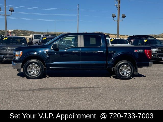 Used 2021 Ford F-150 XLT with VIN 1FTEW1EP6MKD67141 for sale in Castle Rock, CO