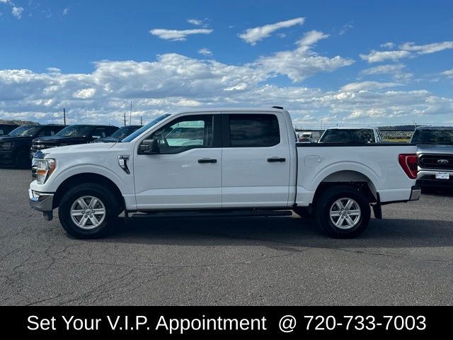 Used 2022 Ford F-150 XLT with VIN 1FTEW1EP7NKD61818 for sale in Castle Rock, CO