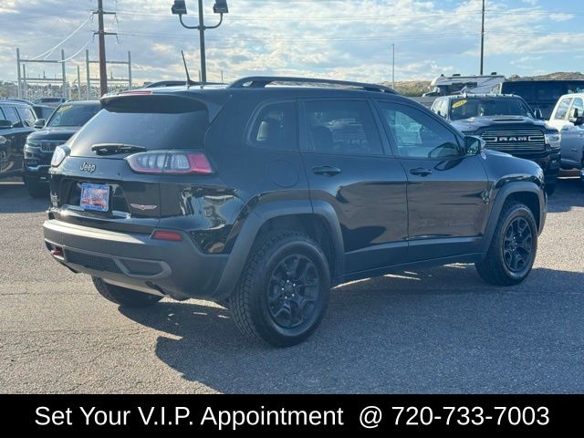 Used 2020 Jeep Cherokee Trailhawk with VIN 1C4PJMBN1LD529417 for sale in Castle Rock, CO