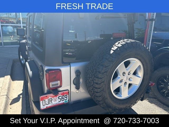 Used 2014 Jeep Wrangler Unlimited Sport with VIN 1C4BJWDG4EL187104 for sale in Castle Rock, CO