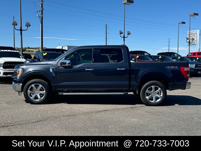 Used 2022 Ford F-150 Lariat with VIN 1FTFW1E80NFB16266 for sale in Castle Rock, CO