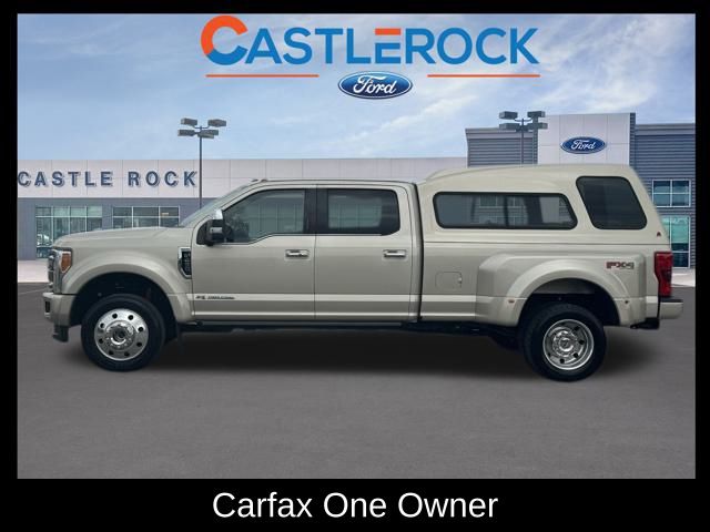 Used 2017 Ford F-450 Super Duty Platinum with VIN 1FT8W4DT4HEB40757 for sale in Castle Rock, CO