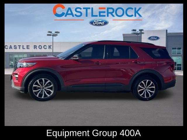 Used 2020 Ford Explorer ST with VIN 1FM5K8GC9LGA92375 for sale in Castle Rock, CO