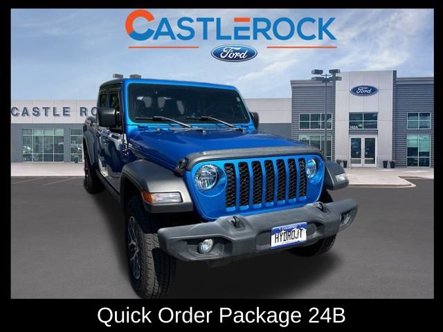 Used 2020 Jeep Gladiator Sport S with VIN 1C6HJTAG6LL156759 for sale in Castle Rock, CO