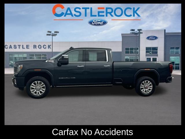 Used 2022 GMC Sierra 3500 Denali HD Denali with VIN 1GT49WEY0NF121642 for sale in Castle Rock, CO