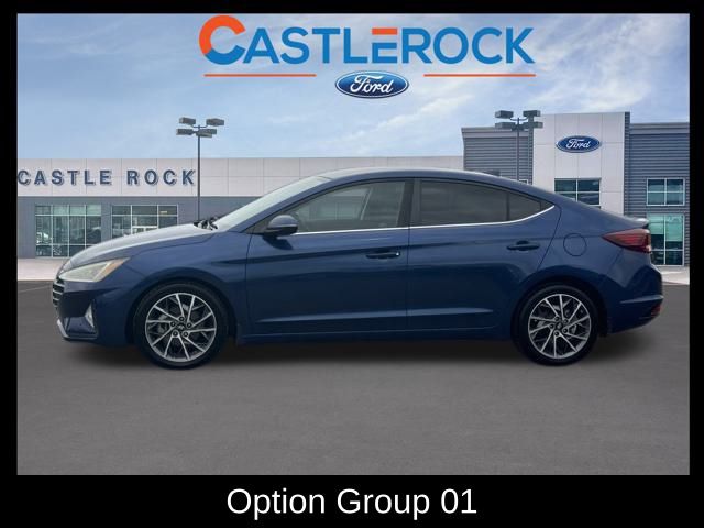 Used 2020 Hyundai Elantra Limited with VIN 5NPD84LFXLH515922 for sale in Castle Rock, CO