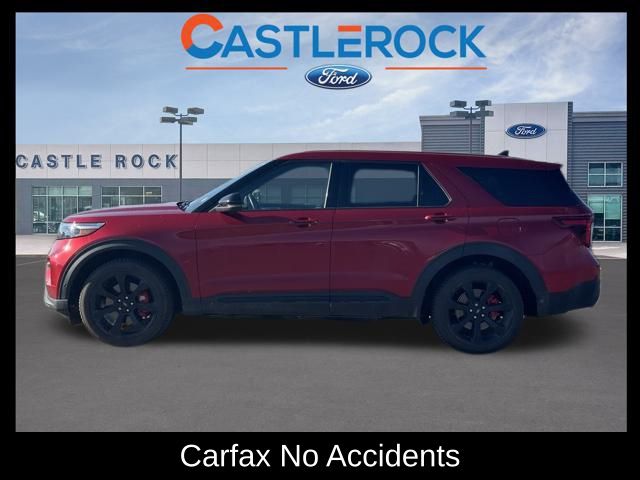 Used 2021 Ford Explorer ST with VIN 1FM5K8GC7MGB32356 for sale in Castle Rock, CO