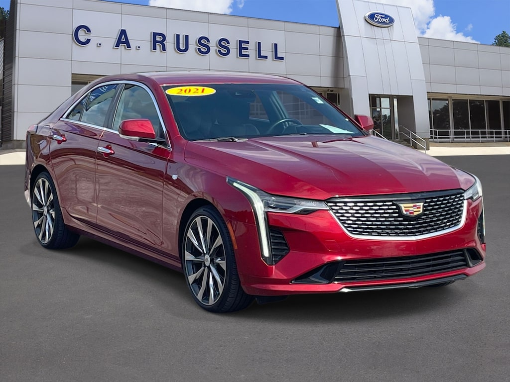 Used 2021 Cadillac CT4 Premium Luxury Sedan