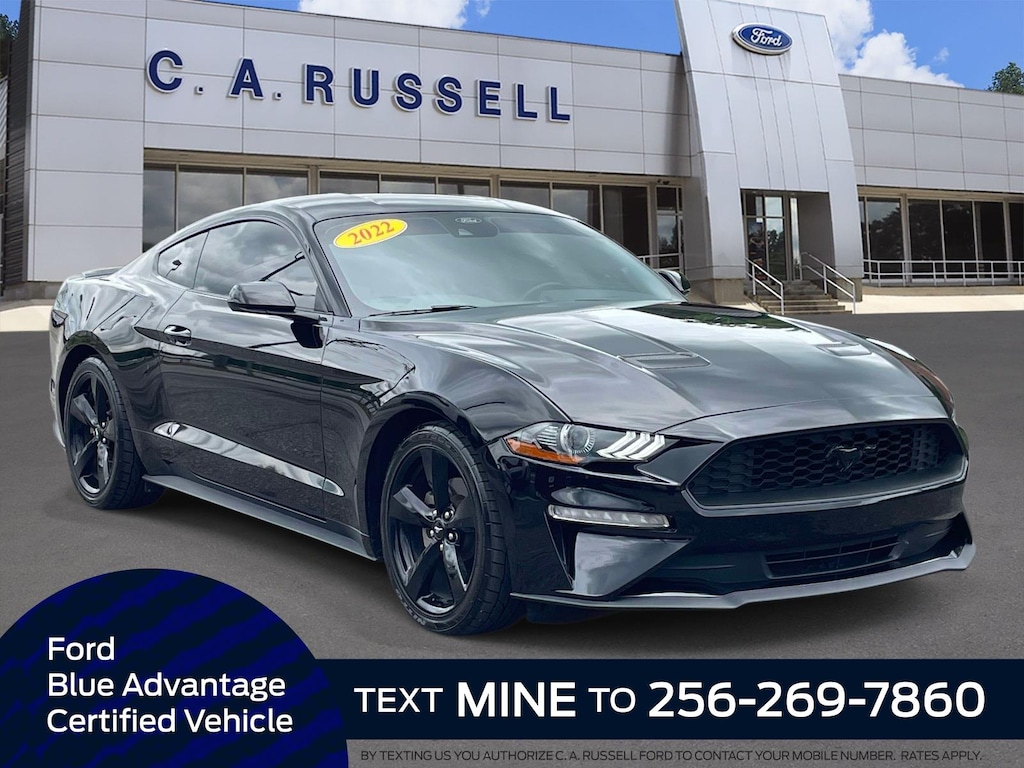 Certified 2022 Ford Mustang Ecoboost Coupe