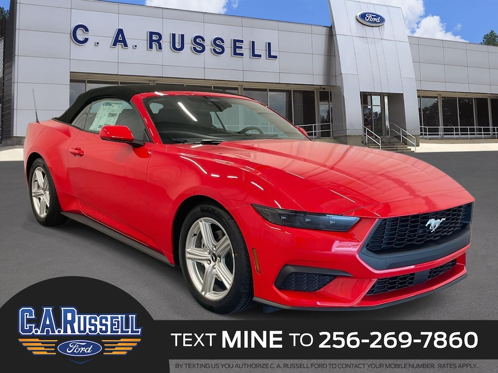 New 2026 Ford Mustang Ecoboost Convertible