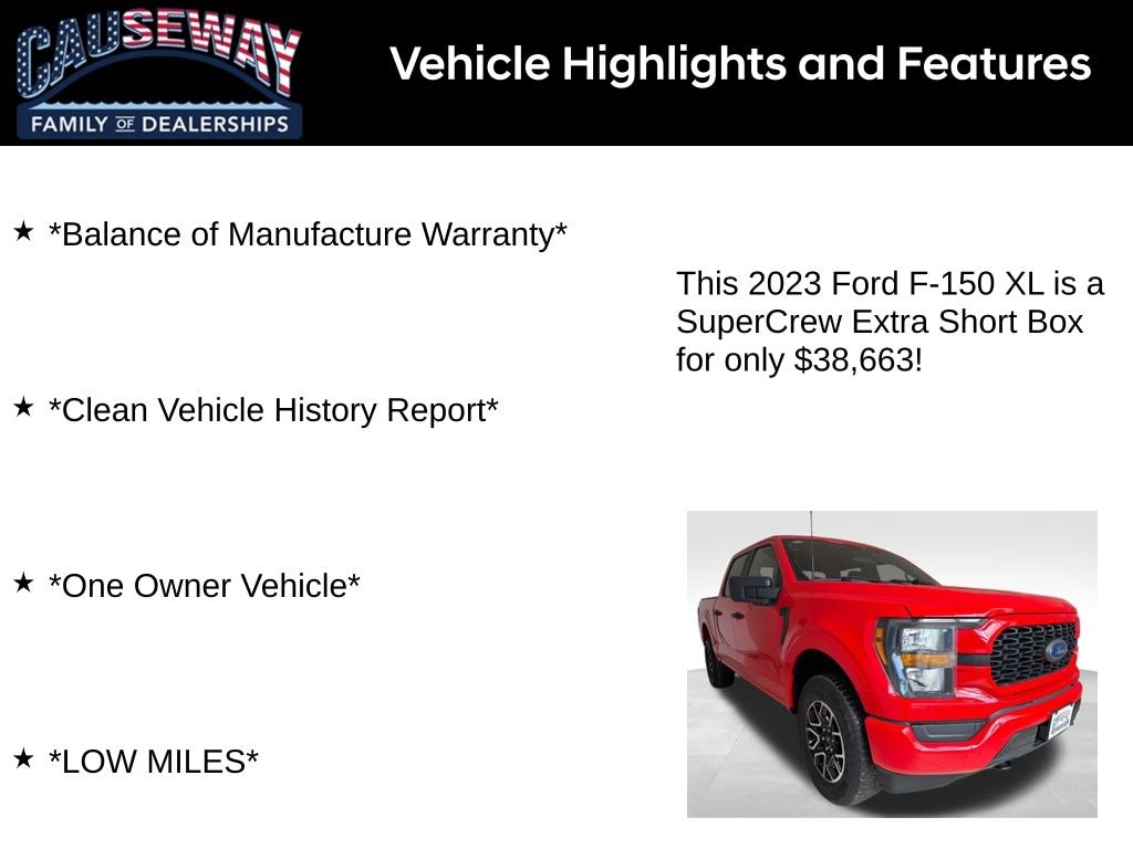 Used 2023 Ford F-150 XL Truck