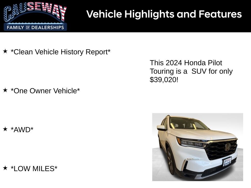 Used 2024 Honda Pilot Touring SUV