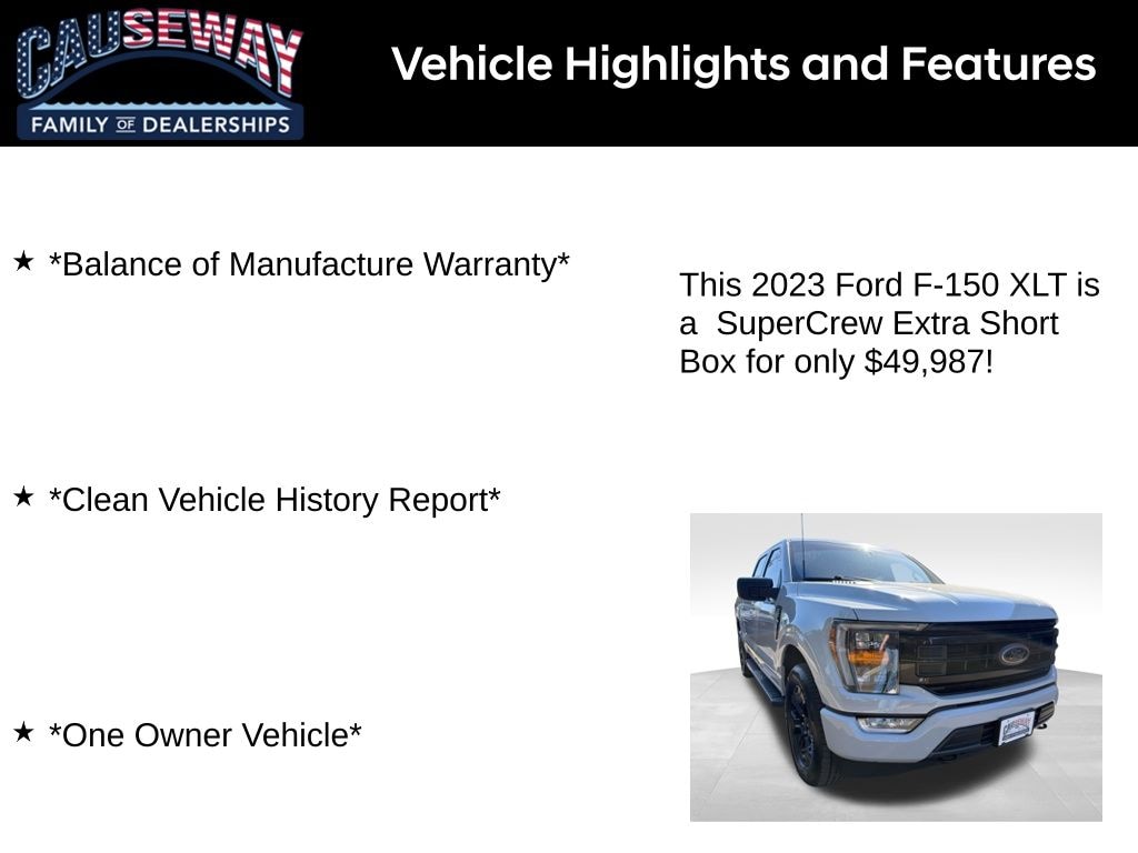 Used 2023 Ford F-150 XLT Truck