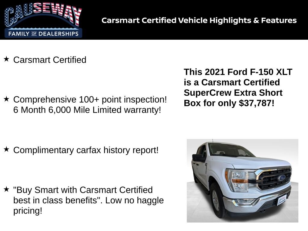 Certified 2021 Ford F-150 XLT Truck
