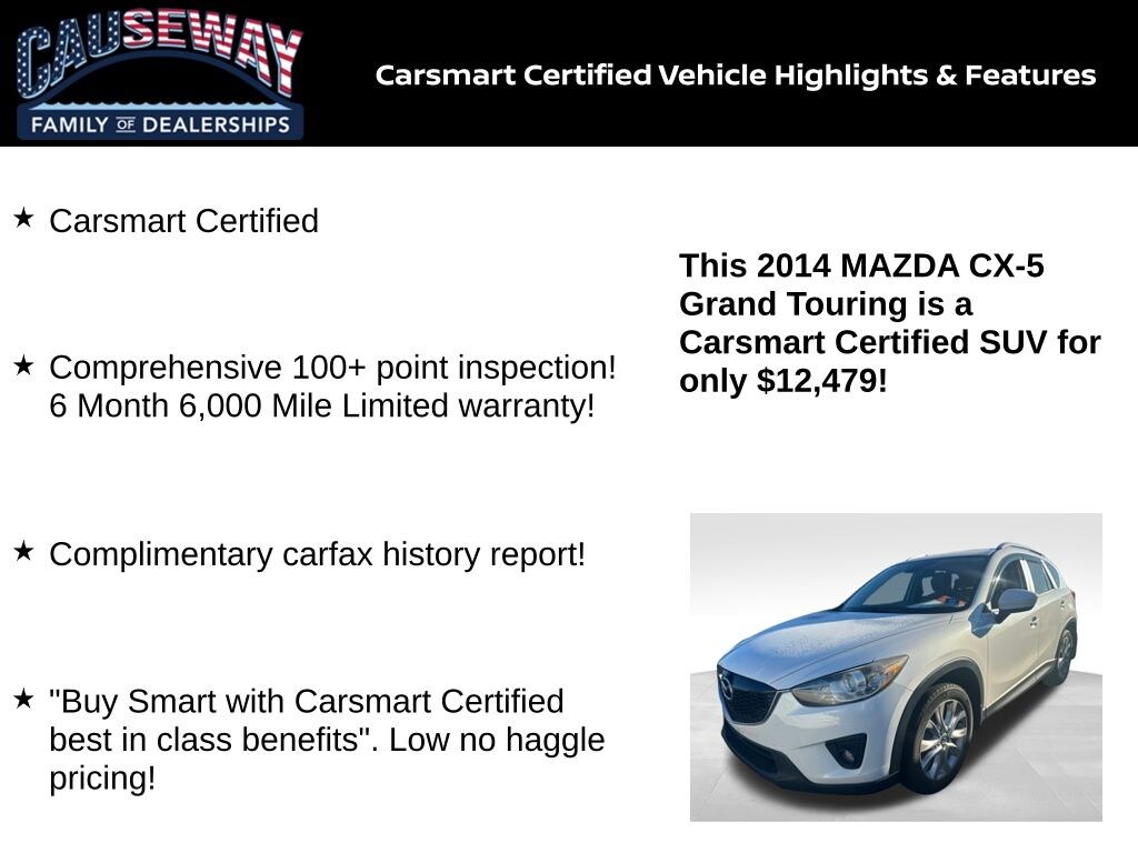 Certified 2014 Mazda CX-5 Grand Touring SUV