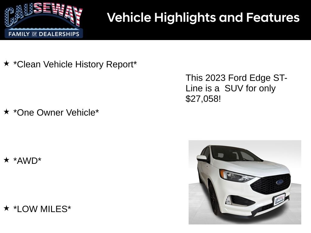 Used 2023 Ford Edge ST Line SUV