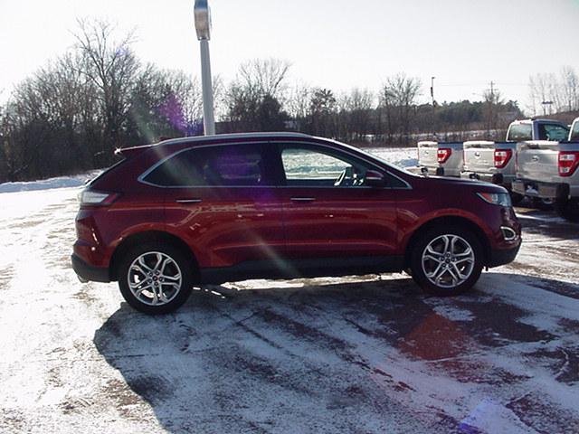 Used 2016 Ford Edge Titanium with VIN 2FMPK4K98GBB43164 for sale in Pine City, Minnesota