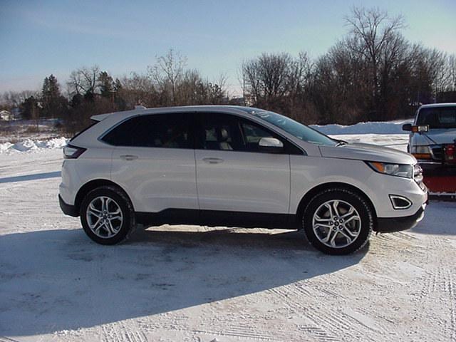 Used 2017 Ford Edge Titanium with VIN 2FMPK4K99HBC44814 for sale in Pine City, Minnesota