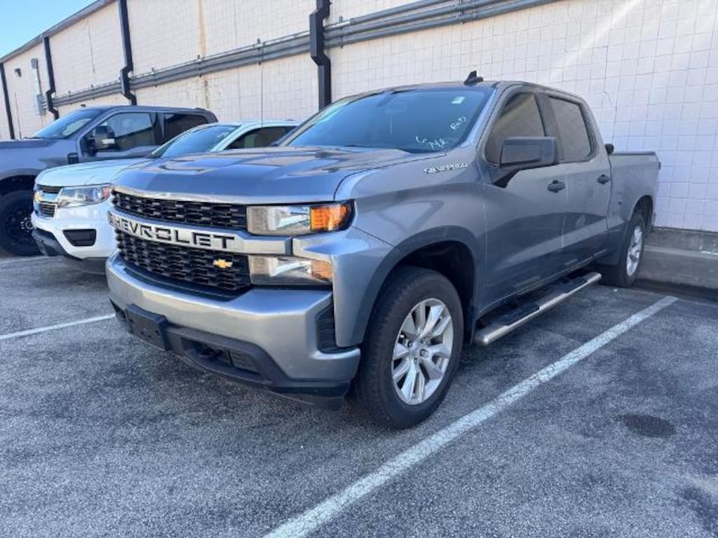 Used 2022 Chevrolet Silverado 1500 LTD Custom Crew Cab Long Bed Truck